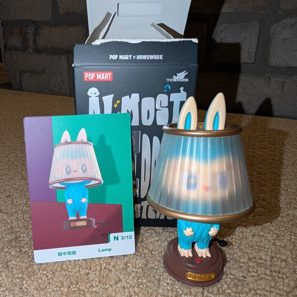 UNBOXED Authentic POPMART Labubu Monsters Almost Hidden Series Figures Blind Box